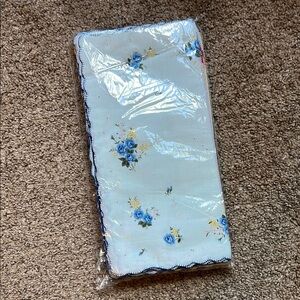 Floral Handkerchief Set of 30
